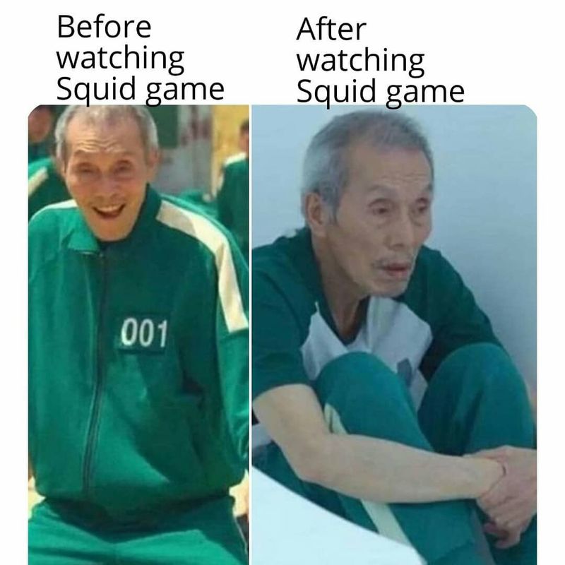 Funny Squid Game meme