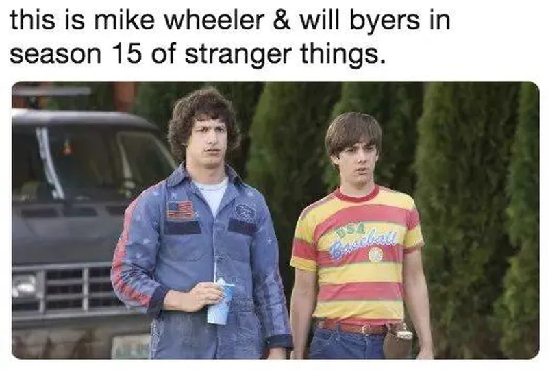Will Byers looks cute in Season 11 - Stranger Things Memes