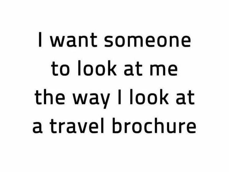 Funny Travel Meme about Travel Brochures