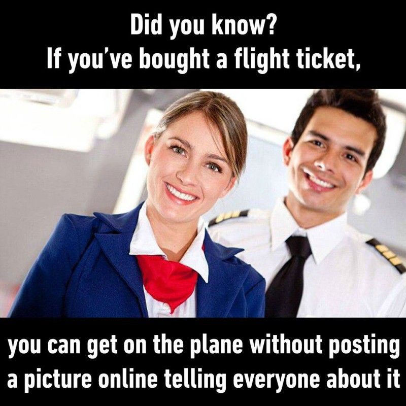 Funny Travel Memes about Flight Tickets