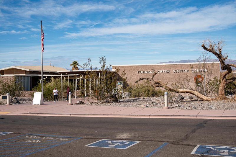Furnace Creek Visitor Center at Death Valley National Park in California