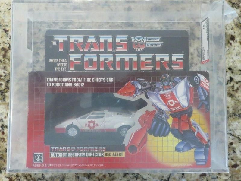G2 Red Alert Transformers toy