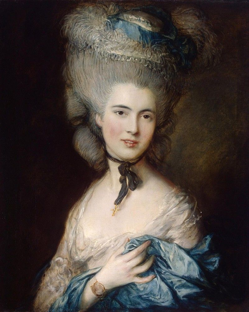 Gainsborough Lady in Blue