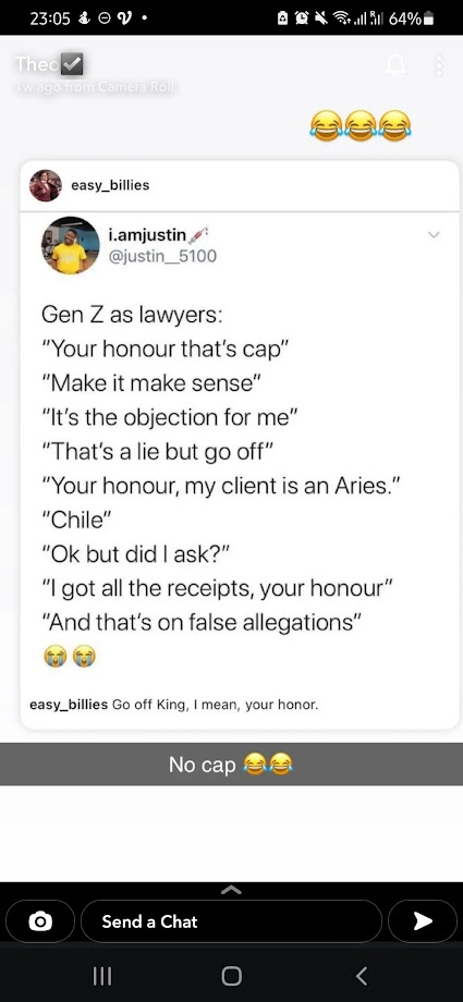 Gen Z if they were lawyers