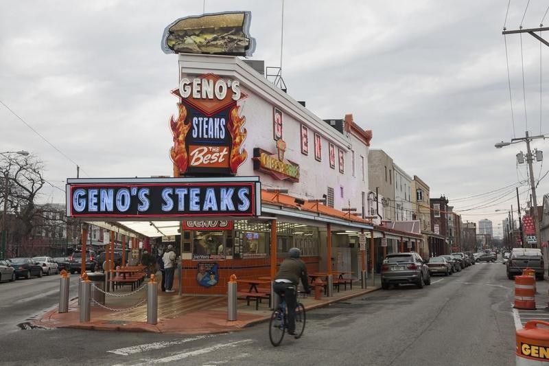 Geno's Steaks in Philly