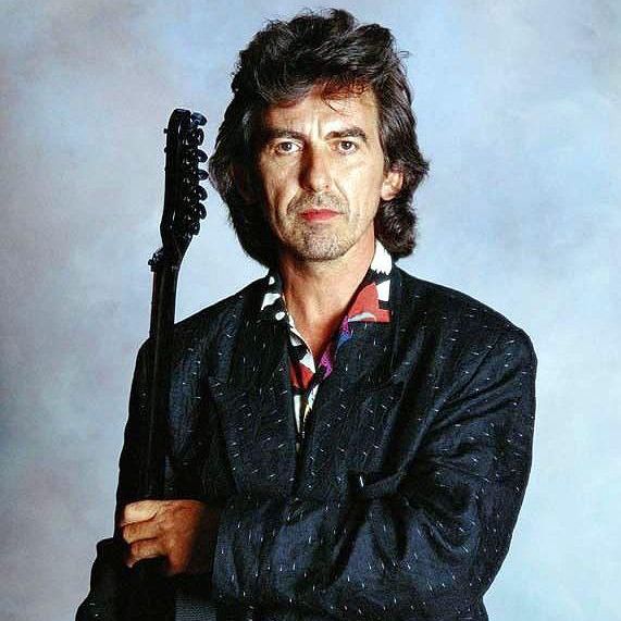 George Harrison in the 1980s