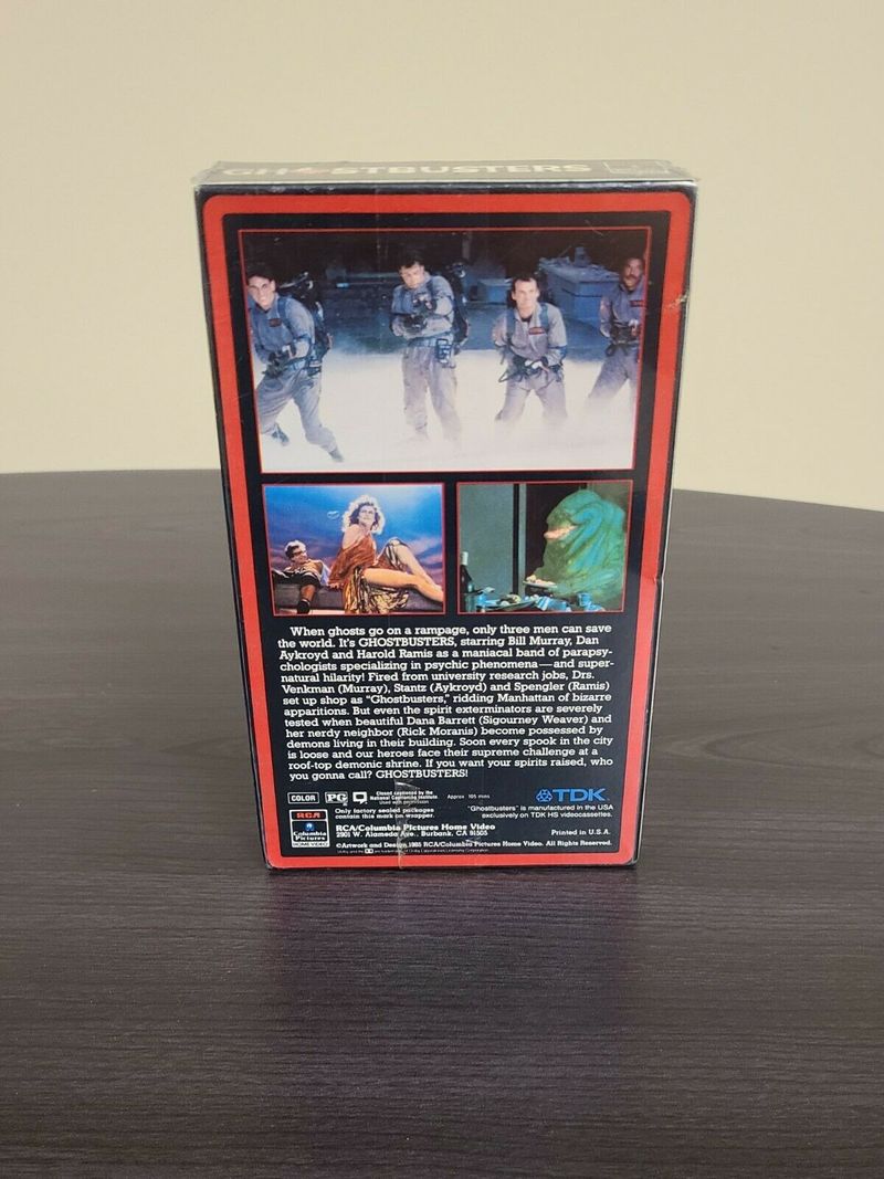 Ghostbusters valuable VHS