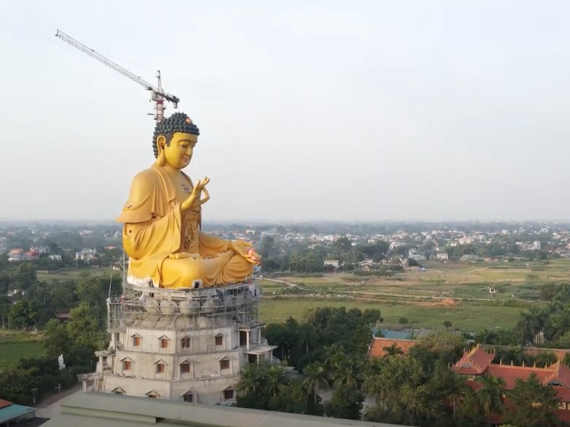 Giant Buddha of Son Tay, Vietnam