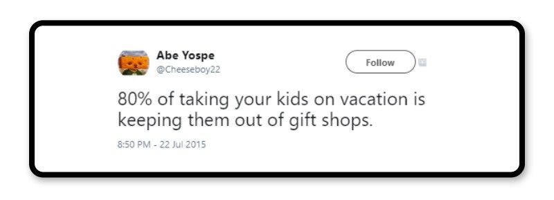 Gift shops with kids