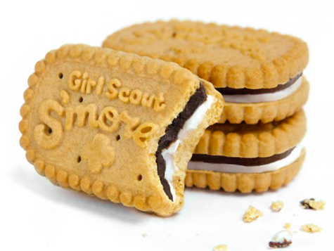 Girl Scout S'mores (Little Brownie Bakers) cookies