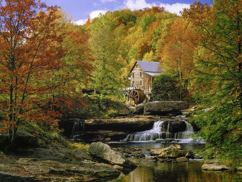 Glade Creek Grist Mill West Virginia