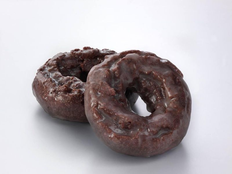 Glazed Chocolate Cake Donut