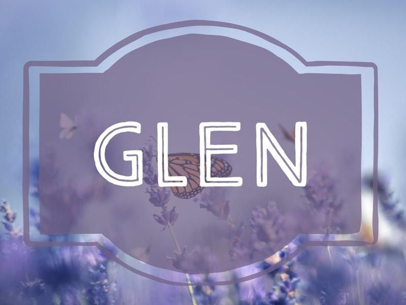Glen nature-inspired baby name