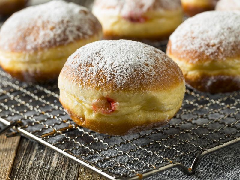 Gourmet Homemade Polish Paczki Donuts