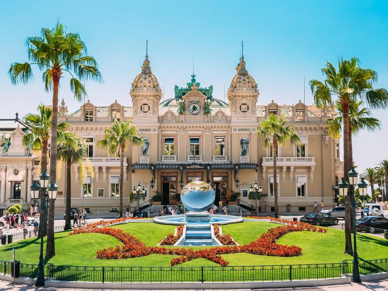 Grand casino in Monte Carlo in Monaco