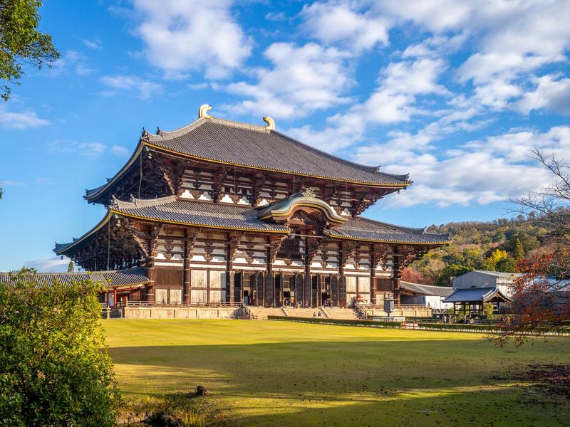 Great Buddha Hall of Todai-ji in Nara, Japan