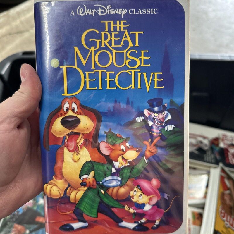 Great mouse detective vhs for sale