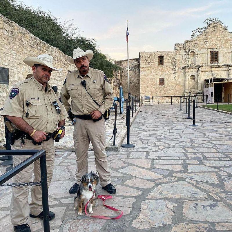 Guards at The Alamo