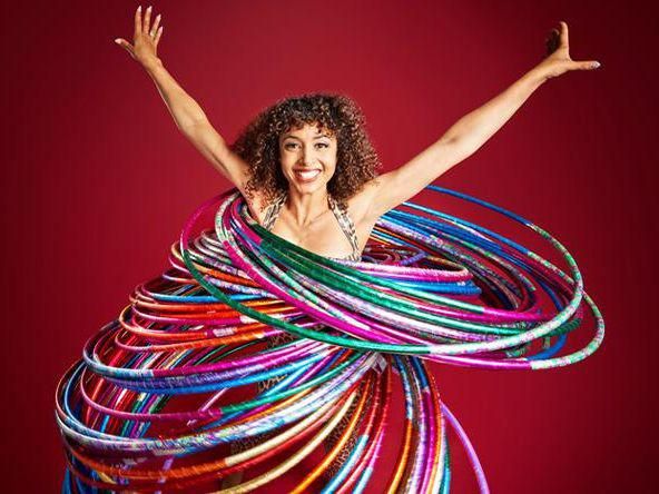 Guinness World Record held for hula hoops