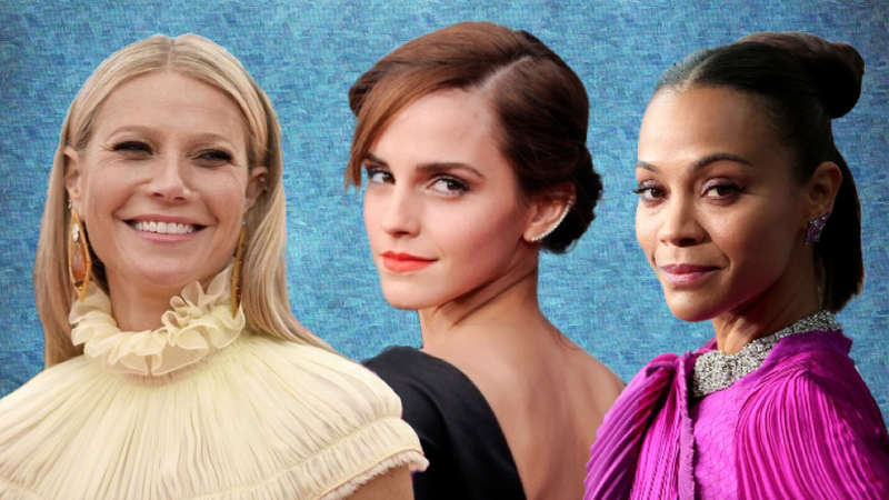 Gwyneth Paltrow, Emma Watson, Zoe Saldana