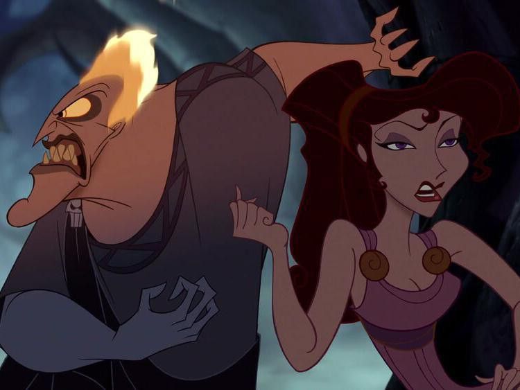 Hades and Meg from Hercules