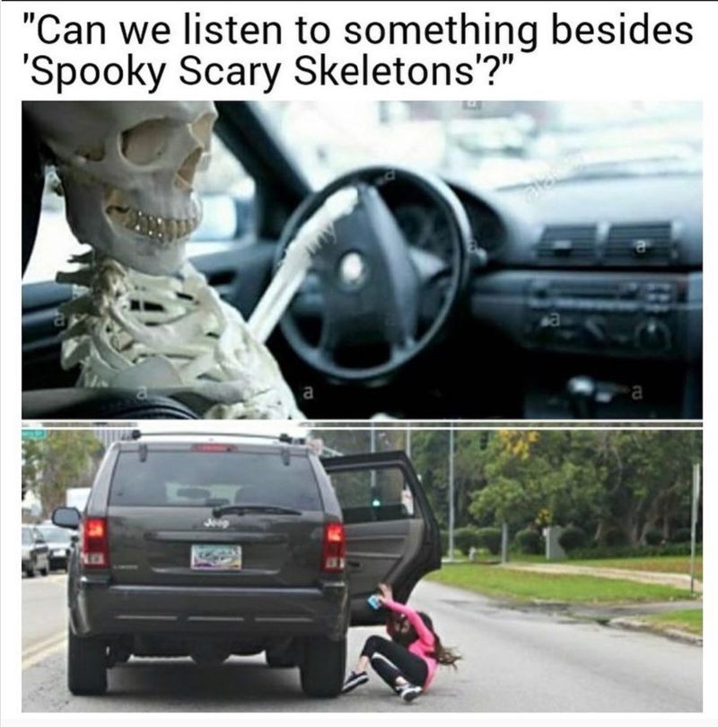 Halloween music meme