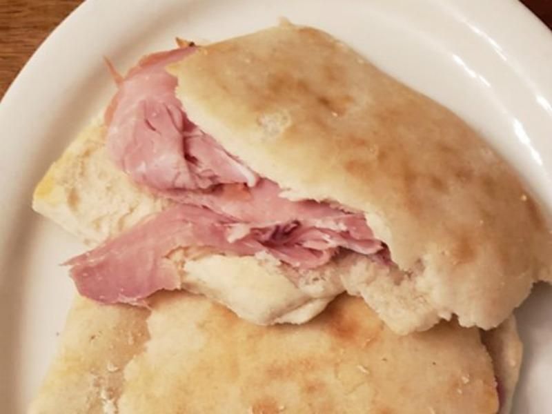 Ham Biscuit sandwich