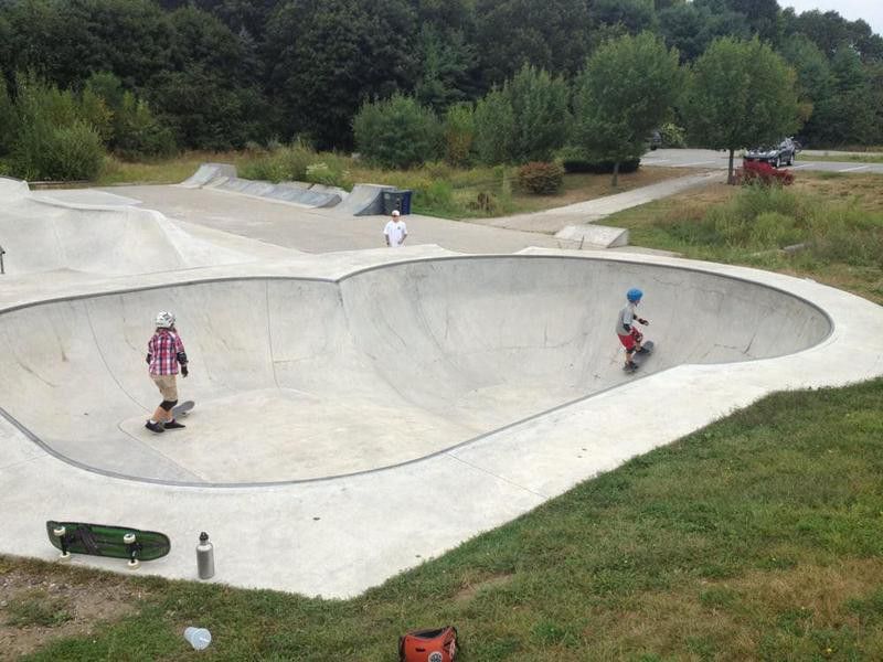 Hampton Skate Park in Hampton, New Hampshire