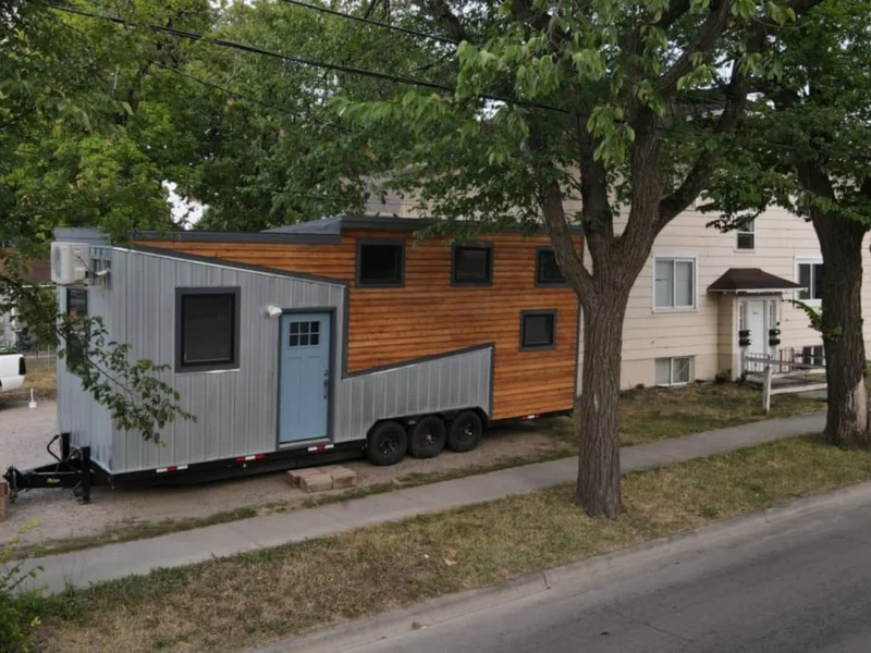 Handcrafted tiny house in Fargo, North Dakota