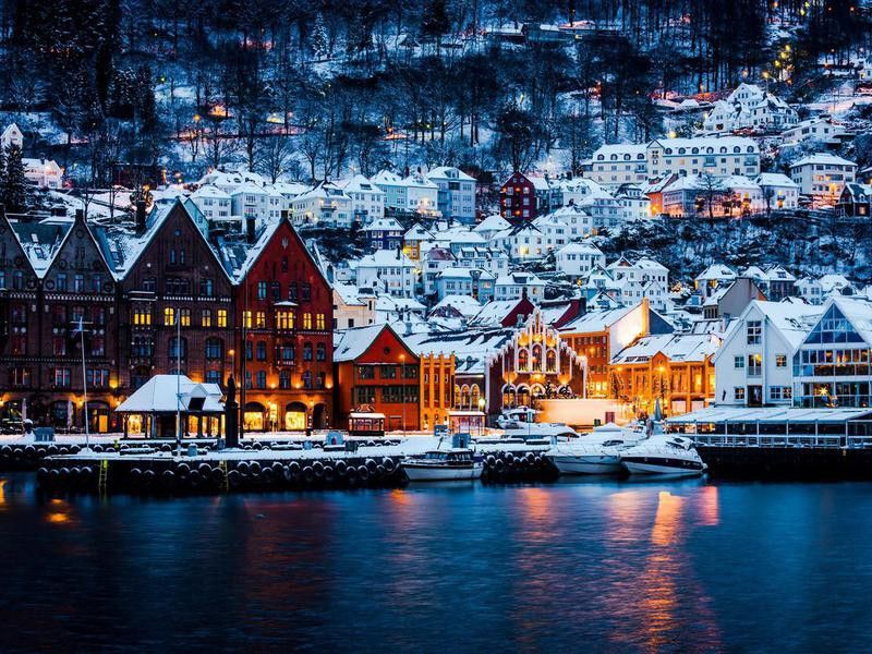 Hanseatic houses in Bergen