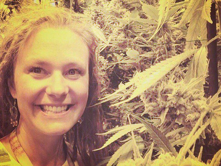 Happy cannabis master grower