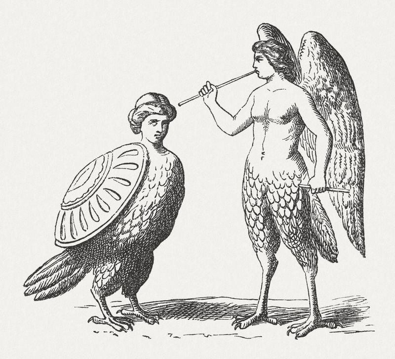 Harpies of mythology