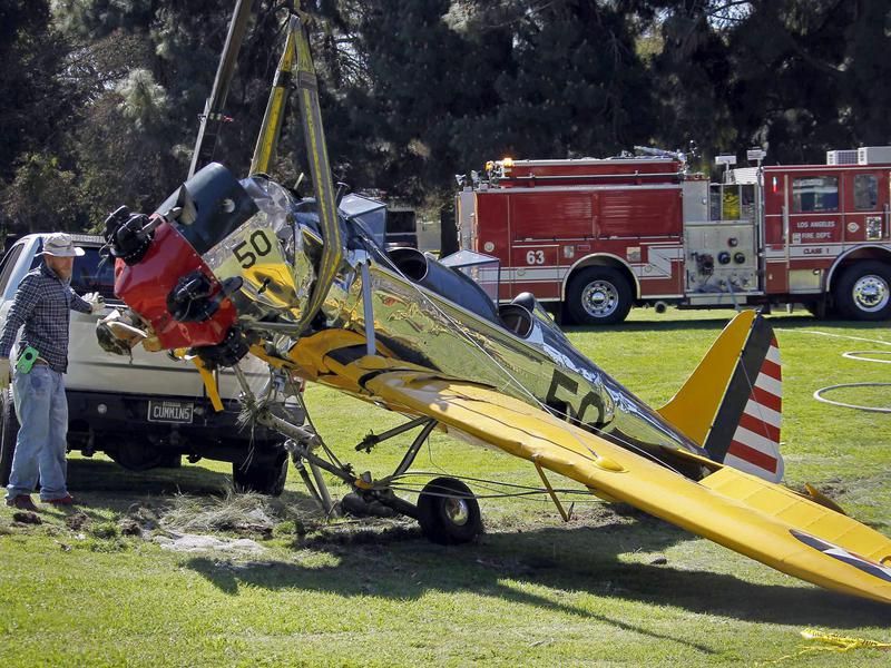 Harrison Ford crash landing
