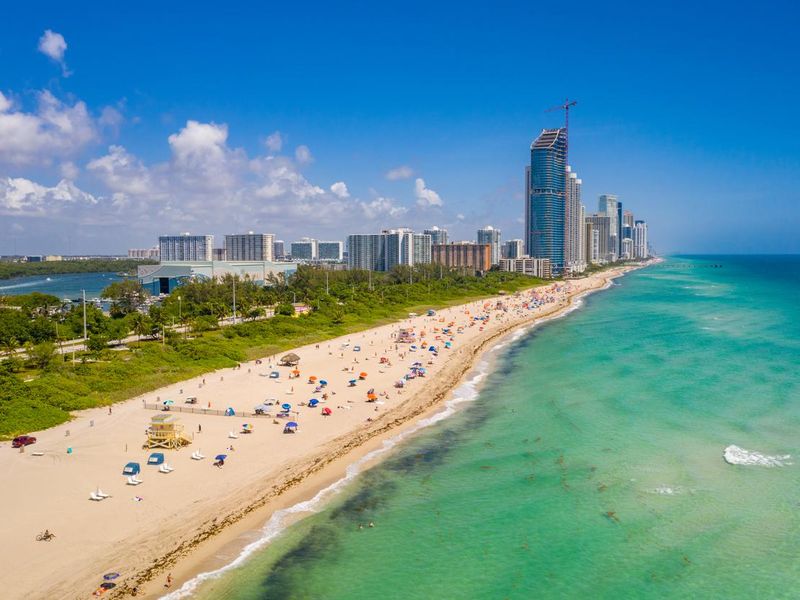 Haulover Beach in Miami, Florida