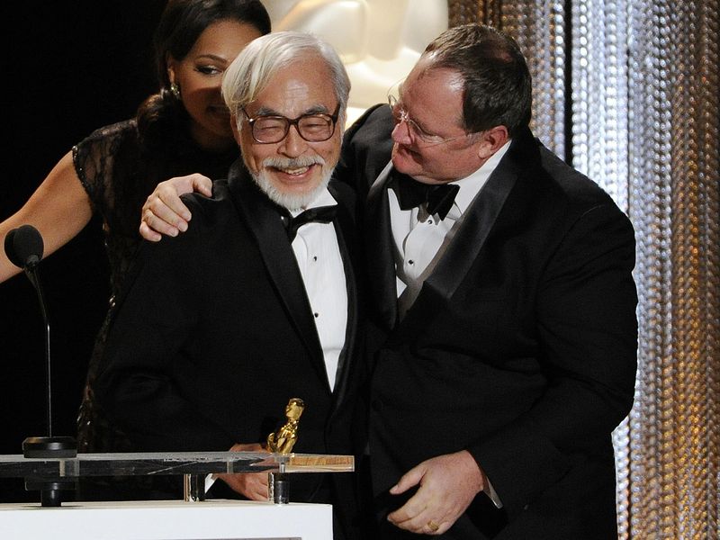 Hayao Miyazaki, John Lasseter