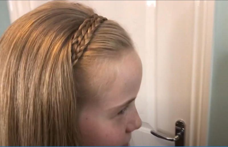 Headband braid tutorial