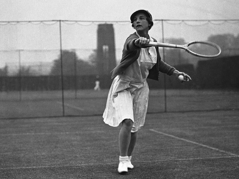 Helen Wills, ranked the 7th best female tennis player of all time