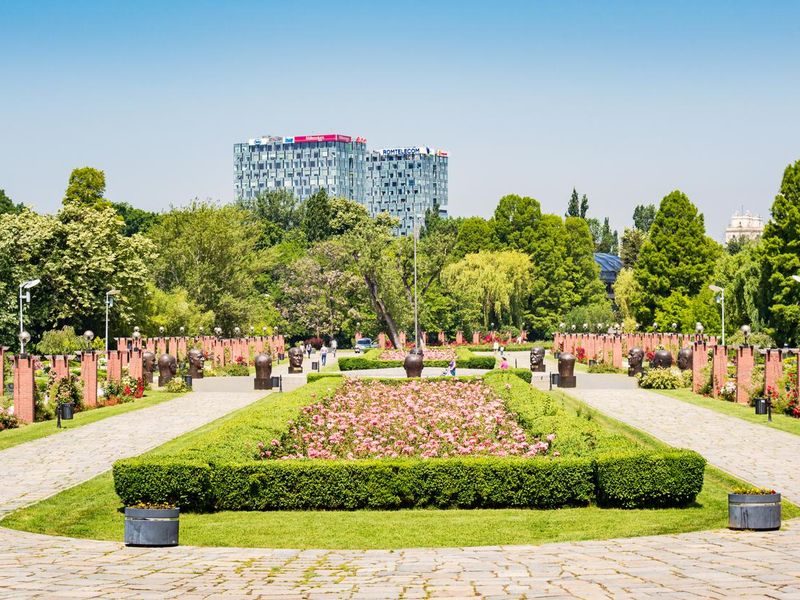 Herastrau Park in Bucharest Romania