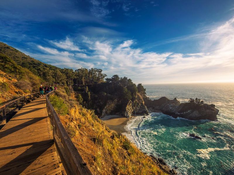 Hiking to the McWay Falls