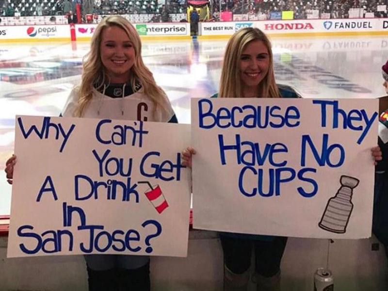 Hilarious sports signs