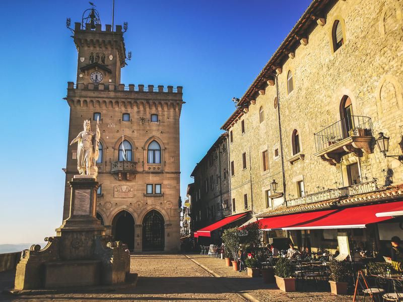 Historic downtown San Marino