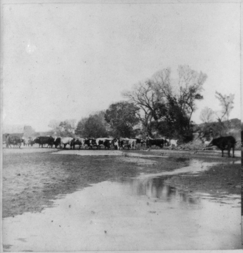 Historic photo of smoky hill river