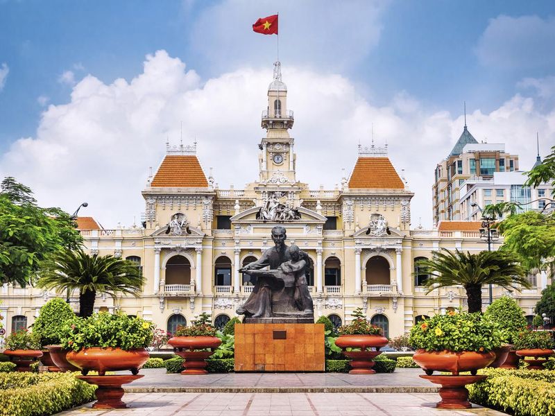 Ho Chi Minh City Hall in Ho Chi Minh City, Vietnam