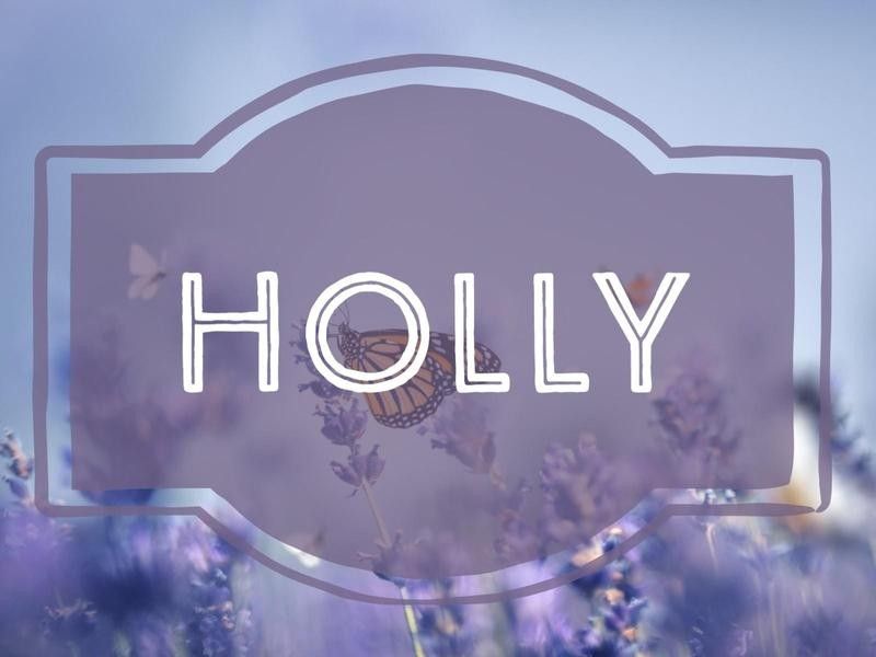 Holly nature-inspired baby name