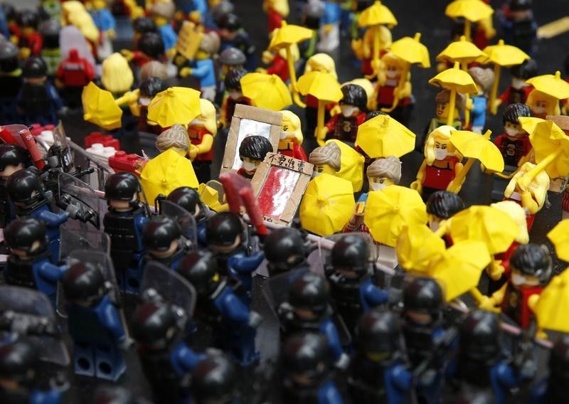 Hong Kong Lego protest