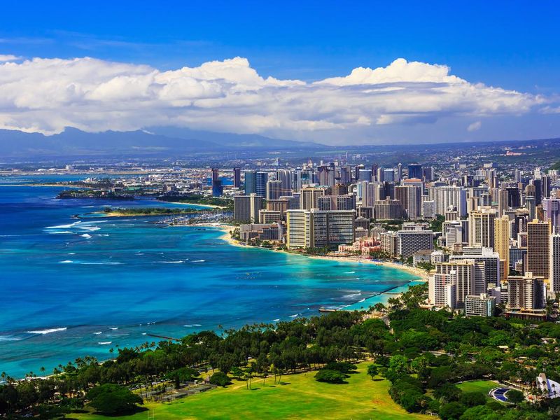 Honolulu, Hawaii skyline