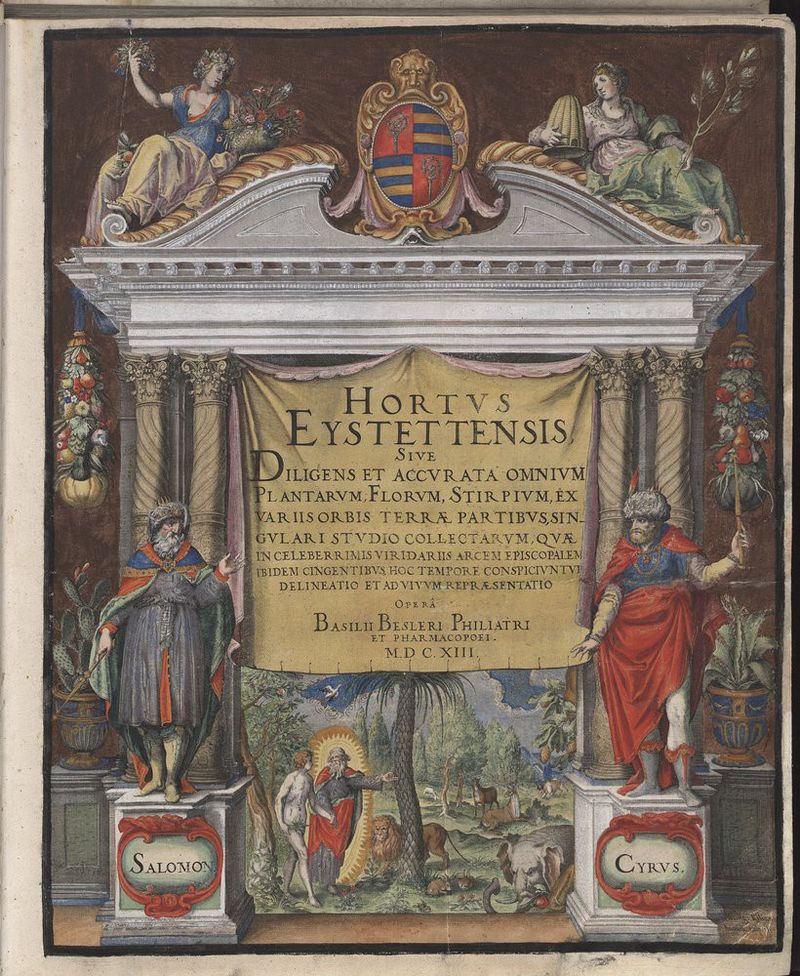Hortus Eystenttensis, 1613