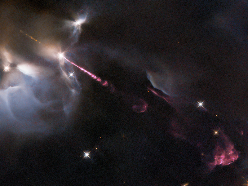 Hubble Views an Infant Star’s Outburst