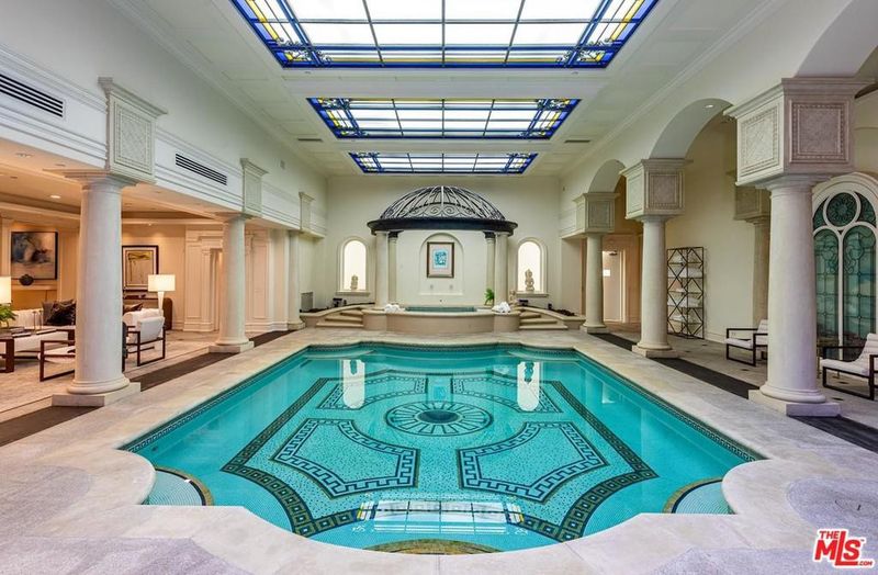 Huge indoor pool