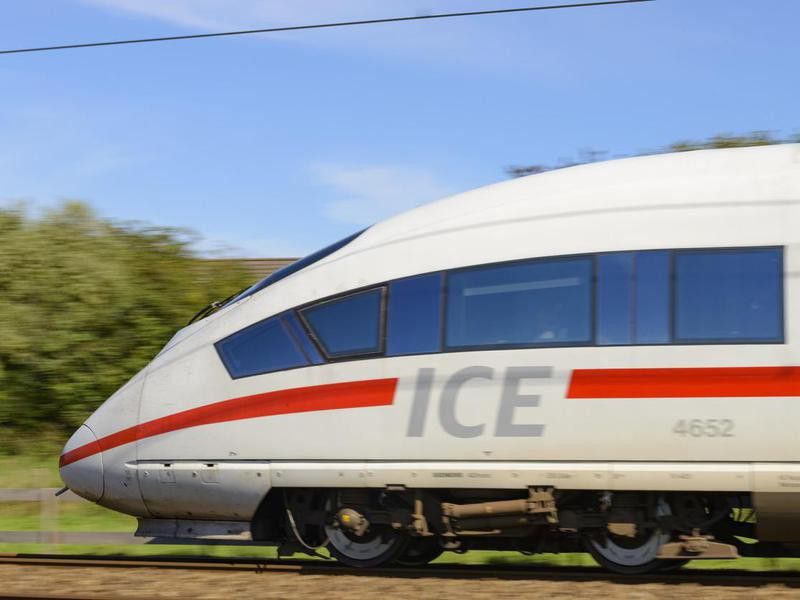 ICE high-speed train in the Netherlands